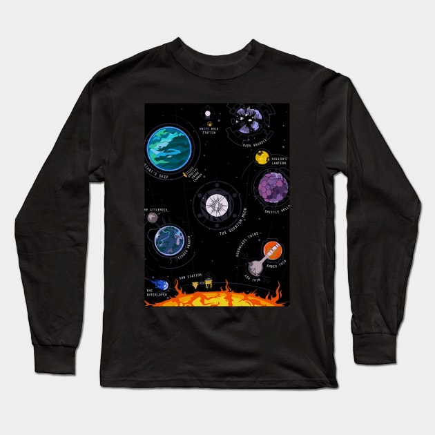 Outer wilds Long Sleeve T-Shirt by store of art